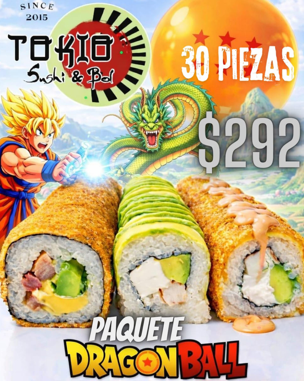 PAQUETE DRAGON BALL